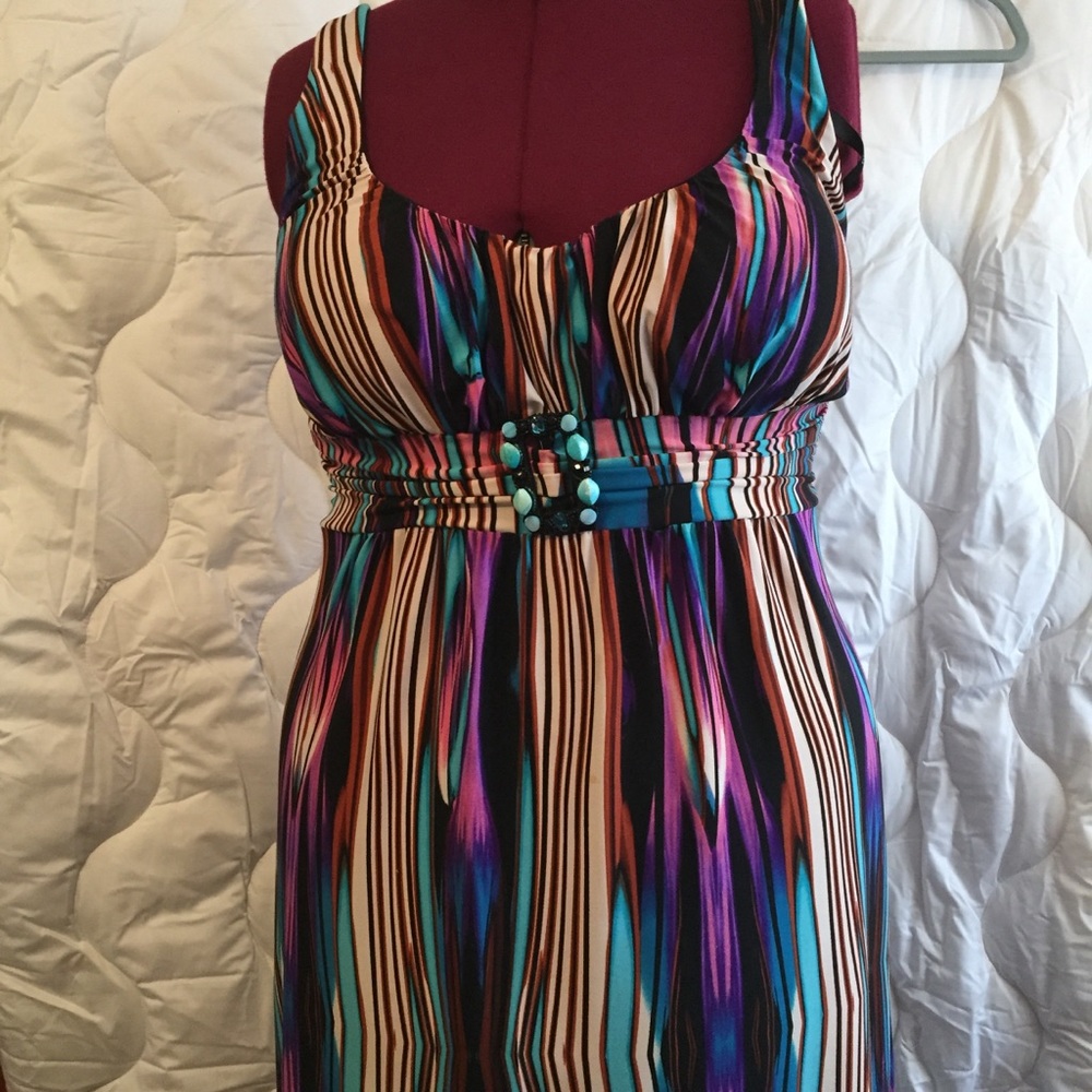 Bison maxi dress 18w